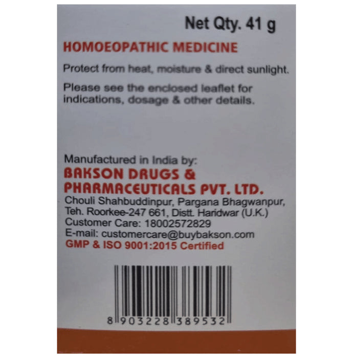 Bakson's Dandruff Aid Tablet