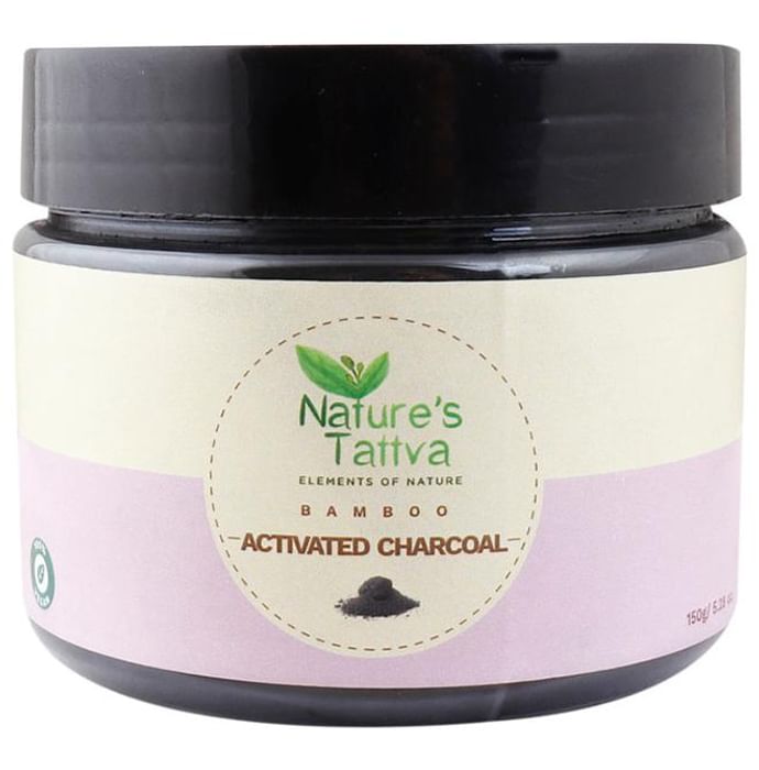 Nature's Tattva Activated Bamboo Charcoal Powder - Classic Derma