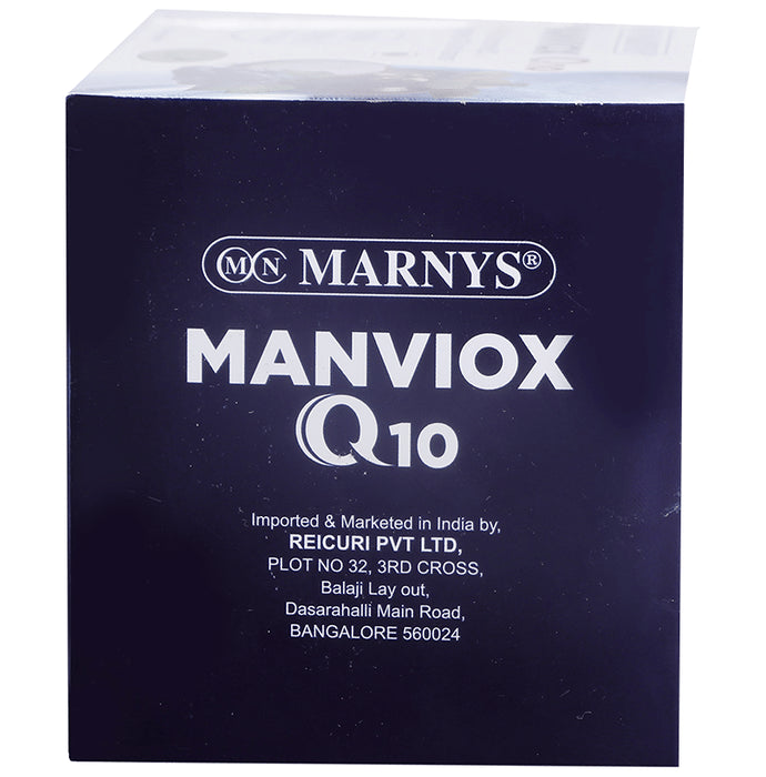 Marnys Manviox Q10 with Royal Jelly, Coenzyme Q10, Mangosteen, OPC & Vitamins