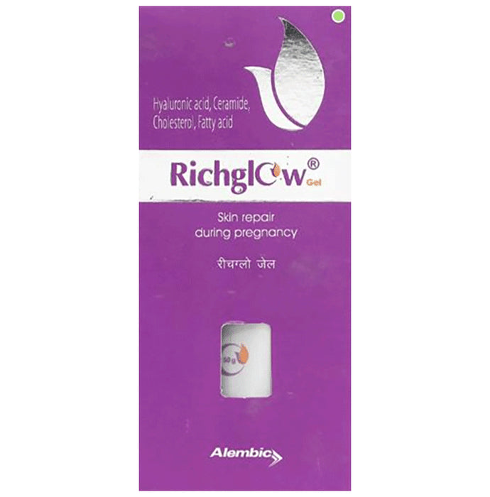 Richglow Gel for Skin Repair During Pregnancy - Classic Derma