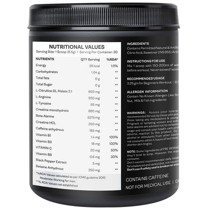Masculn Pre Workout Powder Candy Armour