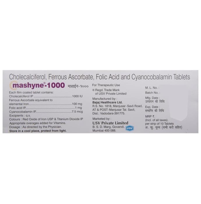 Mashyne  1000 Tablet