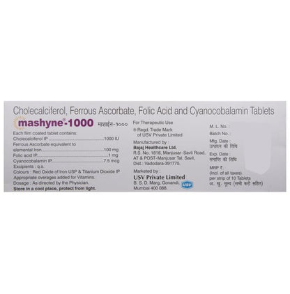 Mashyne  1000 Tablet