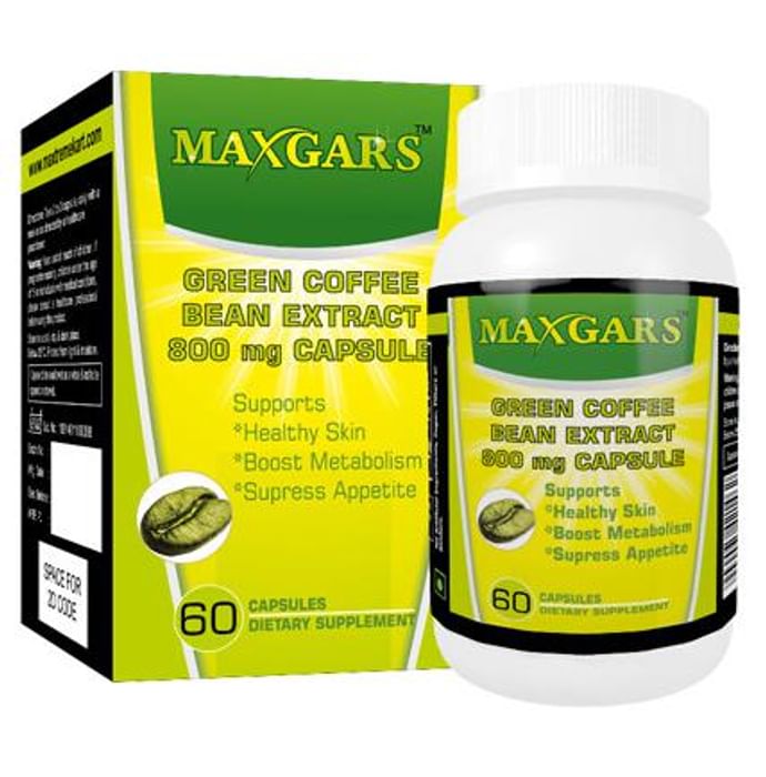 Maxgars Green Coffee Bean Extract Capsule - Classic Derma