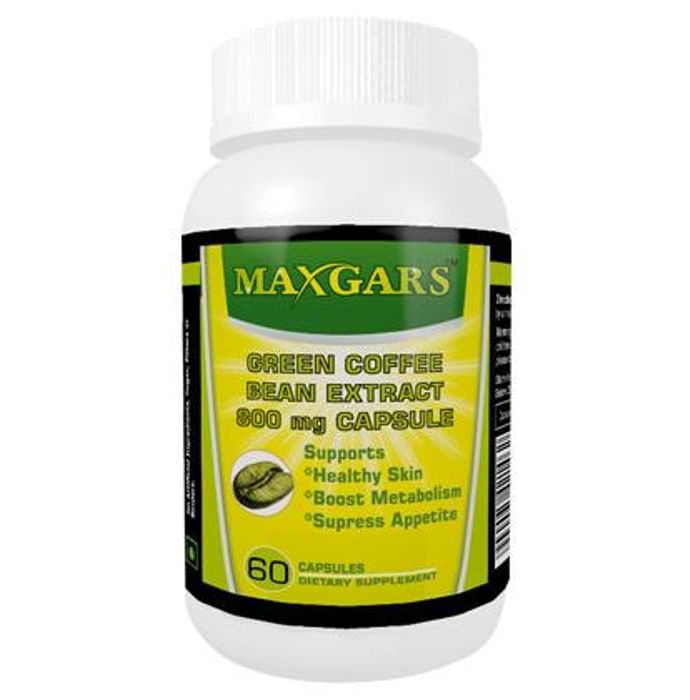 Maxgars Green Coffee Bean Extract Capsule