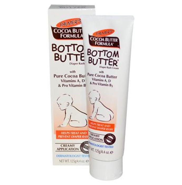 Palmer's Cocoa Butter Formula Bottom Butter Diaper Rash Cream With Zinc Oxide - Classic Derma