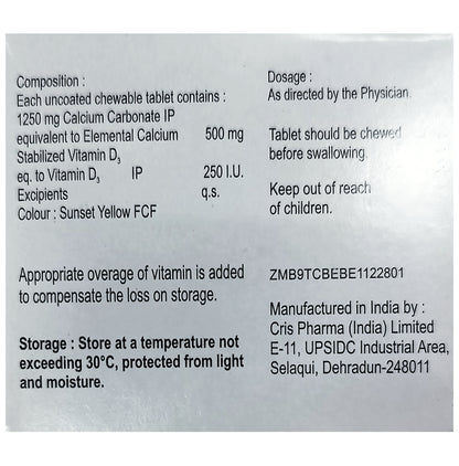 Maxical 500 Tablet For Bone, Joint and Muscle Care