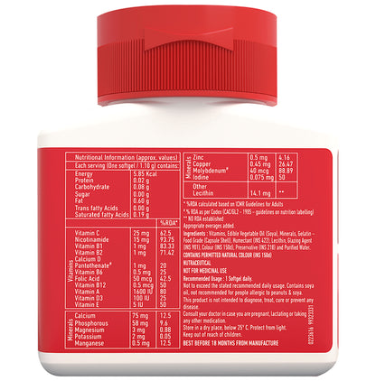 Maxirich Daily Multivitamin for Energy, Immunity & Performance | Capsule