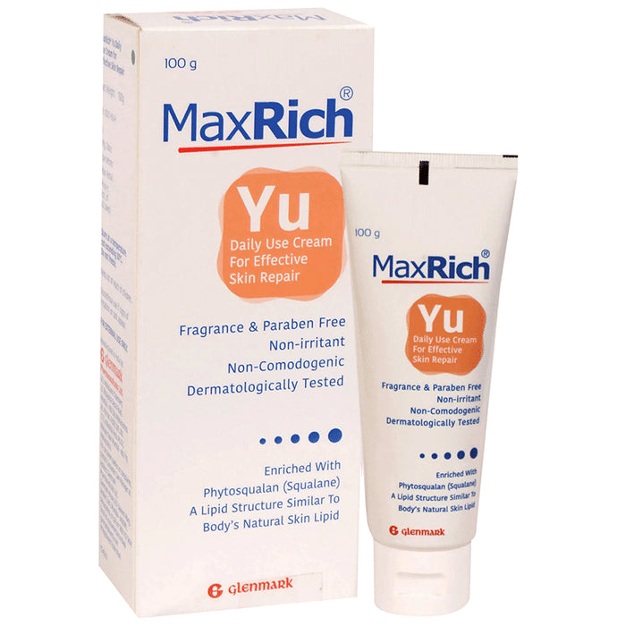 Maxrich Yu Daily Use Skin Repair Cream | Non-Comedogenic & Paraben-Free - Classic Derma