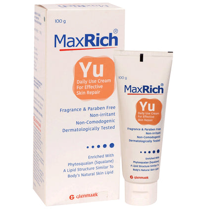 Maxrich Yu Daily Use Skin Repair Cream | Non-Comedogenic & Paraben-Free - Classic Derma