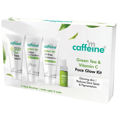mCaffeine Green Tea & Vitamin C Face Glow Kit - Classic Derma