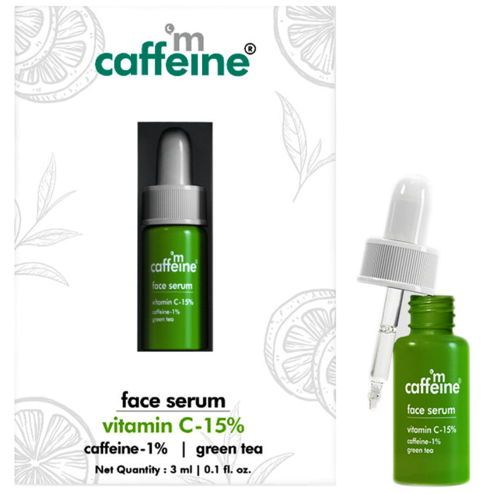 mCaffeine Green Tea Face Serum with Vitamin C 15% - Classic Derma