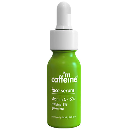 mCaffeine Green Tea Face Serum with Vitamin C 15% - Classic Derma