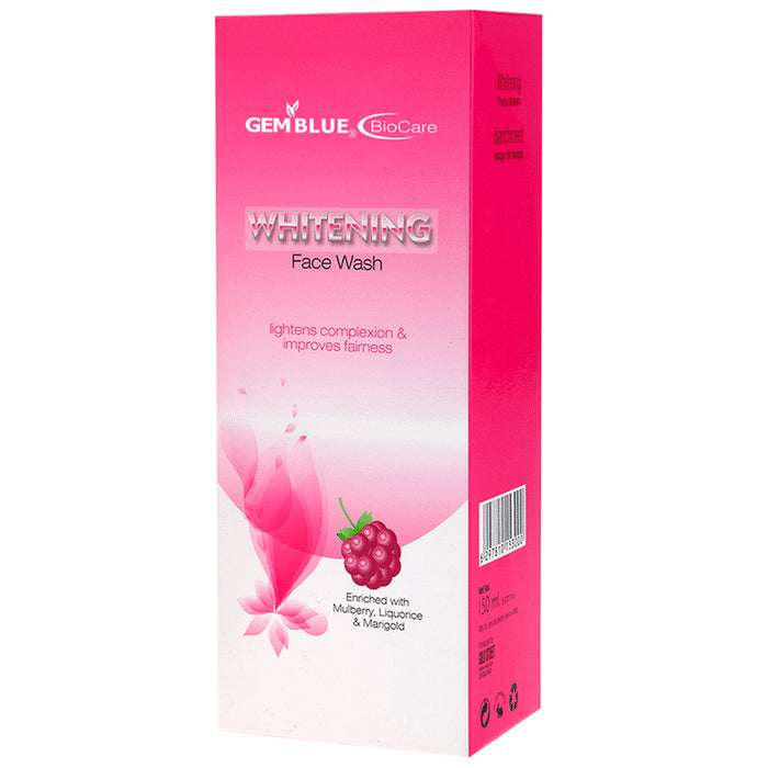 Gemblue Biocare Whitening Face Wash - Classic Derma