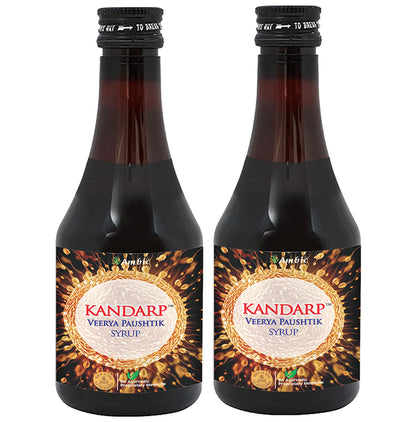 Ambic Kandarp Veerya Paushtik Syrup (300ml Each)