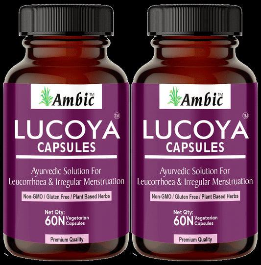 Ambic Lucoya Vegetarian Capsule (60 Each) - Classic Derma