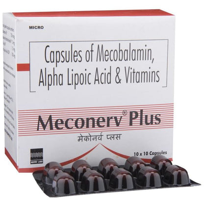 Meconerv Plus Capsule - Classic Derma