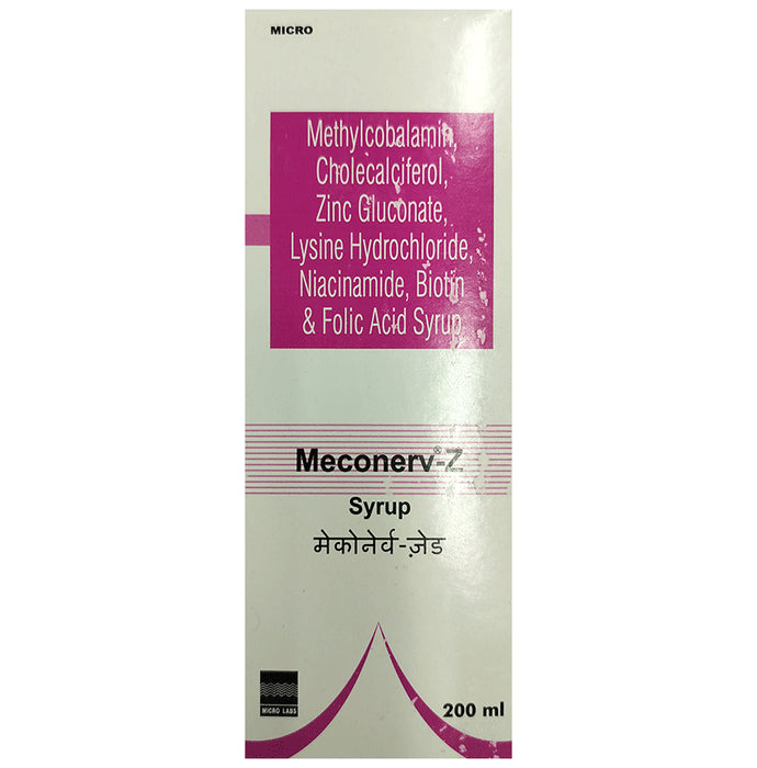 Meconerv-Z Syrup - Classic Derma