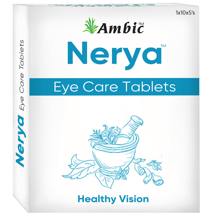 Ambic Nerya Eye Care Tablet (50 Each) - Classic Derma