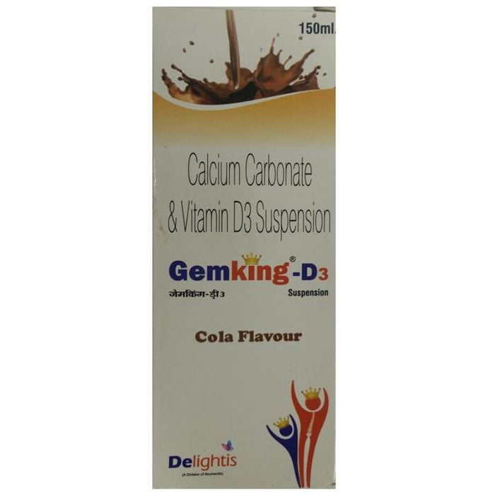 Gemking-D3 Cola Suspension - Classic Derma