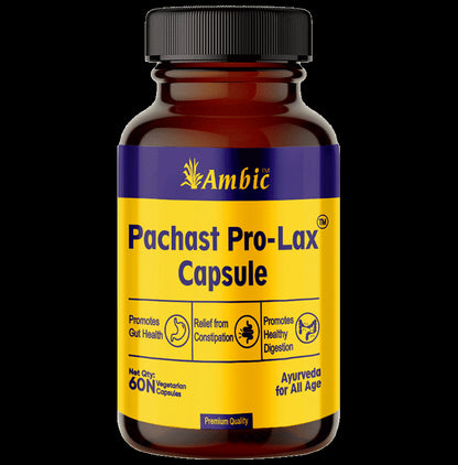 Ambic Pachast Pro-Lax Vegetarian Capsule (60 Each) - Classic Derma