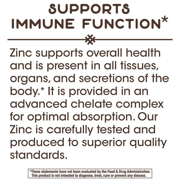 Nature's Way Zinc Chelate Capsule