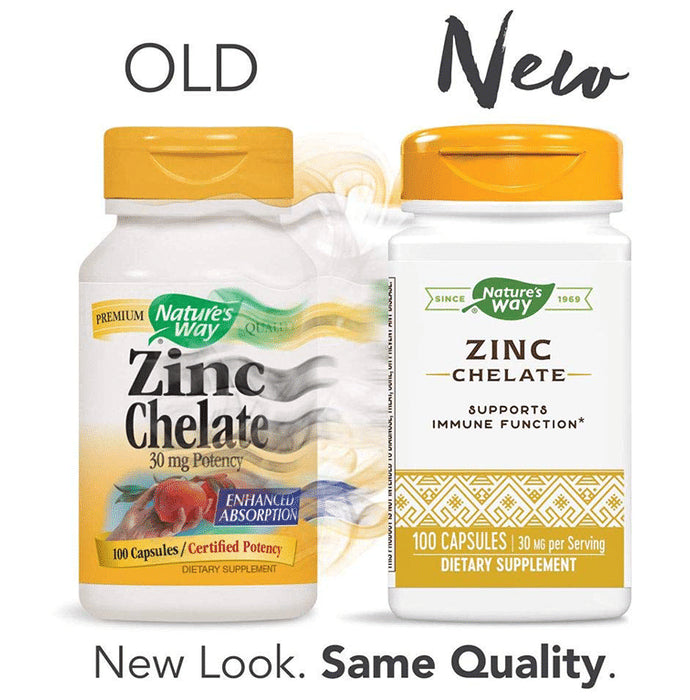 Nature's Way Zinc Chelate Capsule