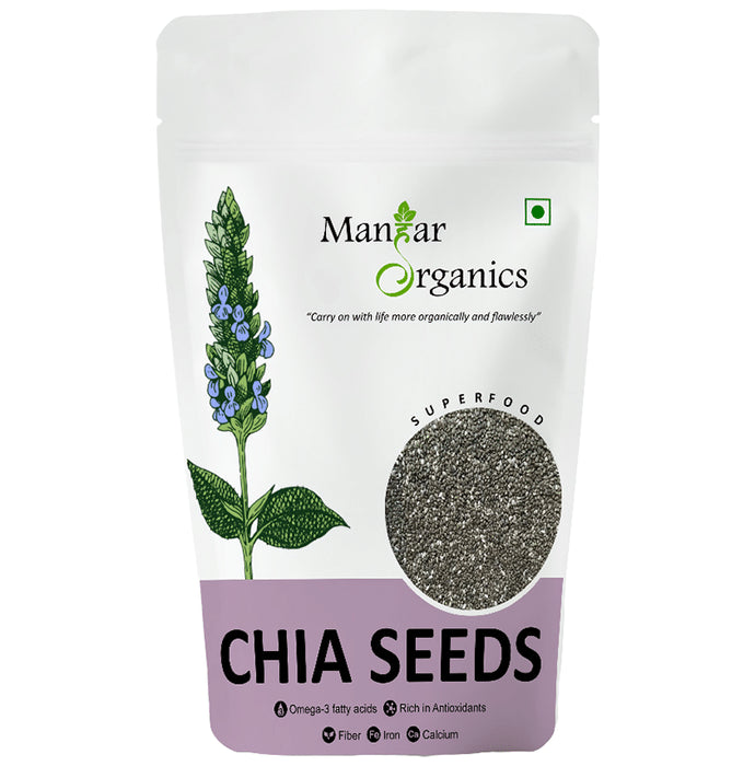 ManHar Organics Chia Seeds (1kg Each) - Classic Derma