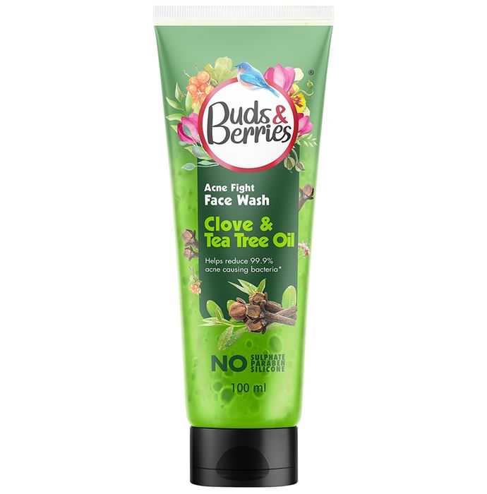 Buds & Berries Acne Fight Face Wash - Classic Derma