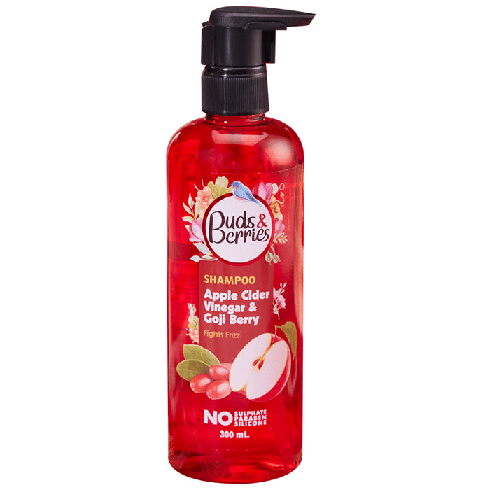 Buds & Berries Anti-Frizz Shampoo Apple Cider Vinegar and Goji Berry - Classic Derma