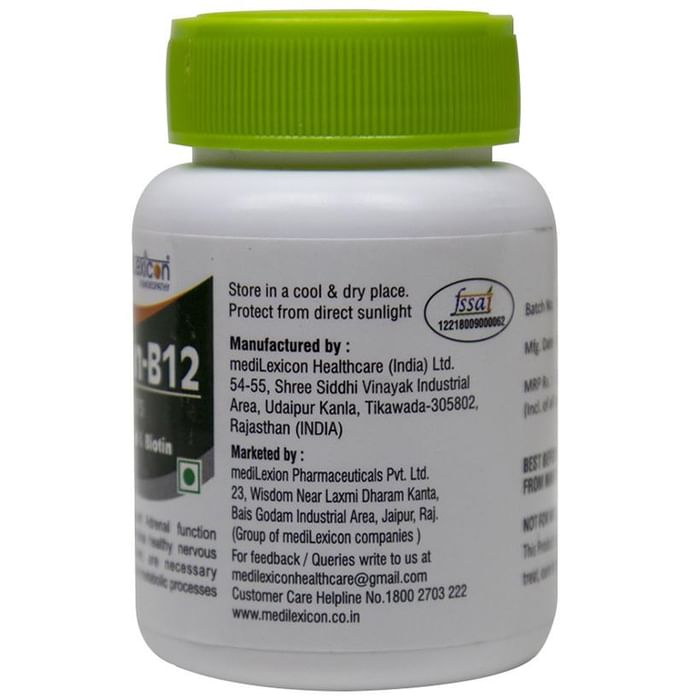 Medilexicon Vitamin-B12 Tablet with Folic Acid & Biotin