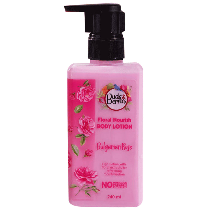 Buds & Berries Floral Nourish Body Lotion Bulgarian Rose - Classic Derma