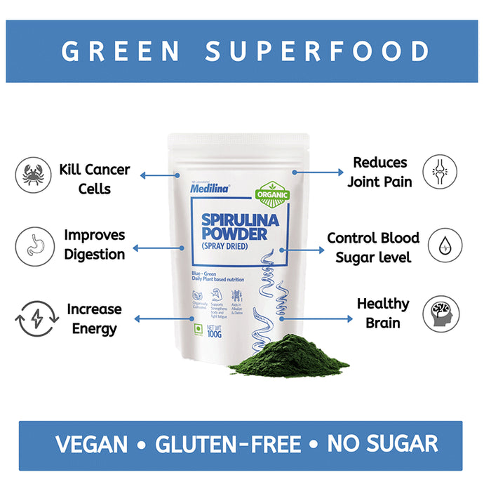 Medilina Spirulina Powder