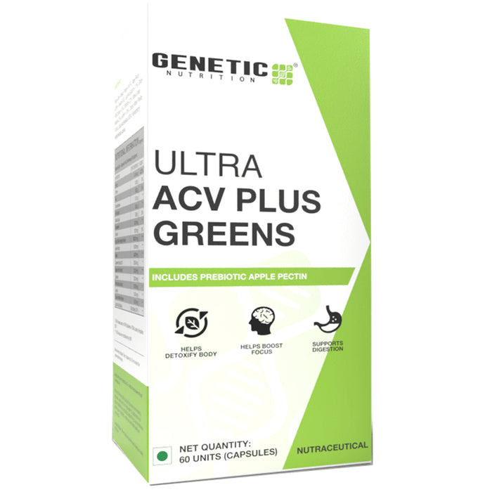 Genetic Nutrition Ultra ACV Plus Greens Capsule - Classic Derma