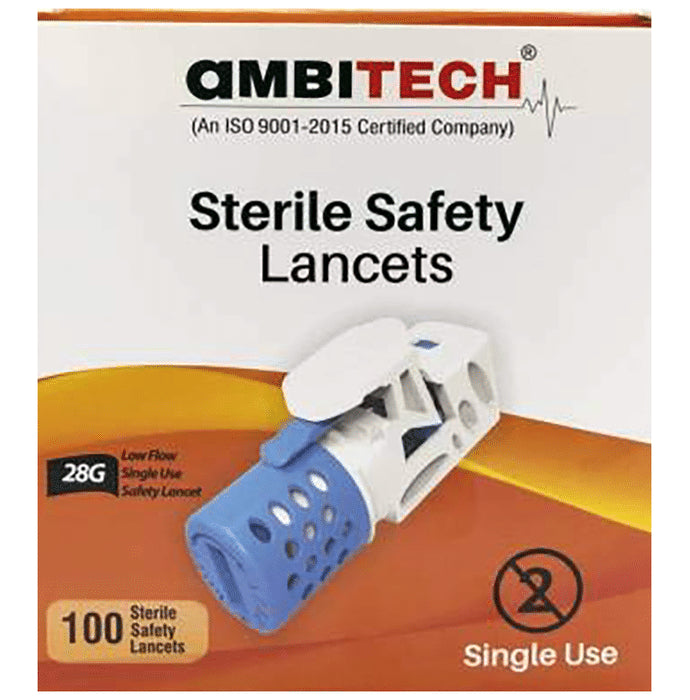 Ambitech Sterile Safety Lancets - Classic Derma