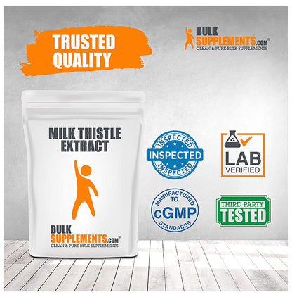 Bulk Supplements Milk Thistle Extract Powder