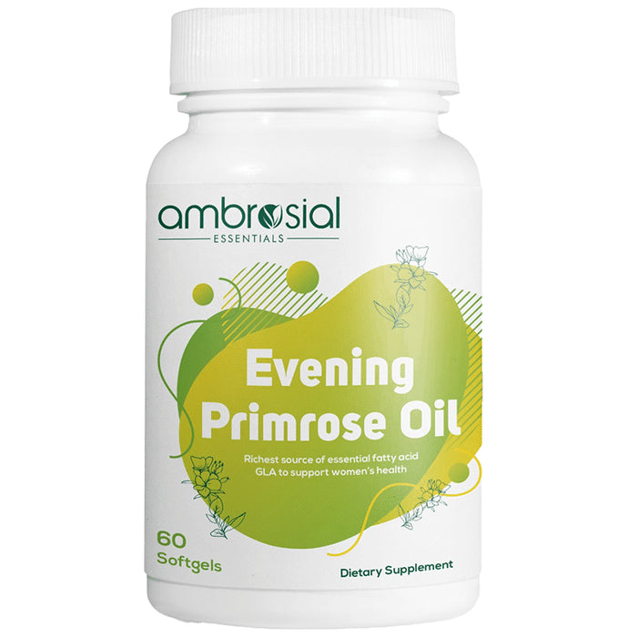 Ambrosial Essentials Evening Primrose Oil Softgels - Classic Derma