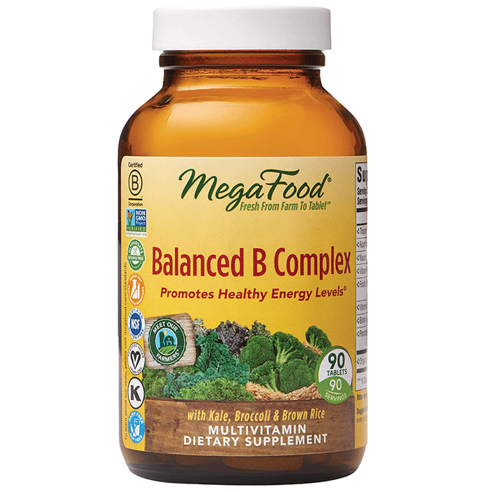 Mega Food Balanced B Complex Tablet - Classic Derma