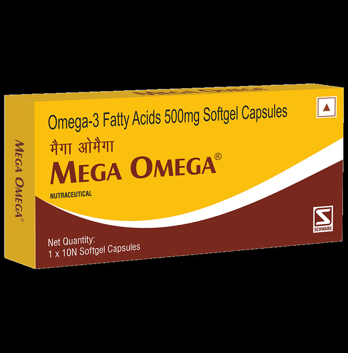 Mega Omega Softgel Capsule - Classic Derma