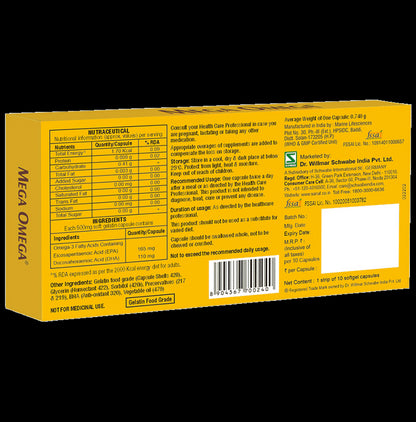 Mega Omega Softgel Capsule