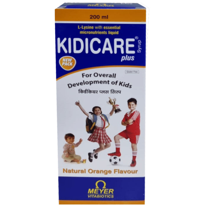 Kidicare Plus Syrup Orange - Classic Derma