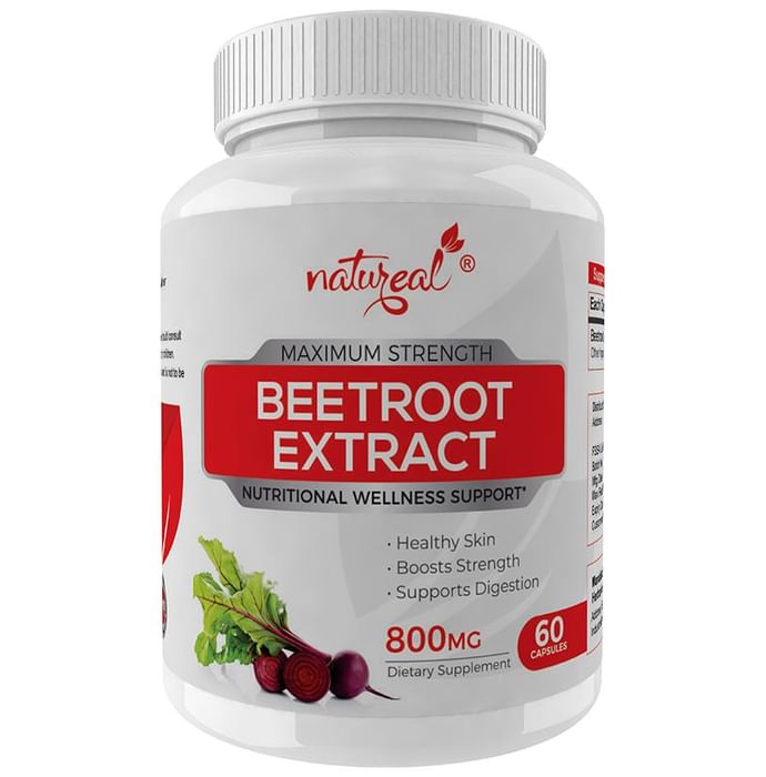 Natureal Beetroot Extract 800mg Capsule - Classic Derma
