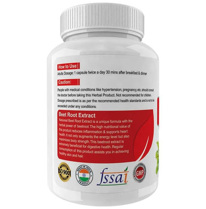 Natureal Beetroot Extract 800mg Capsule