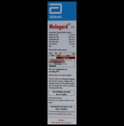 Melagard 50+ High Sun Protection Lotion