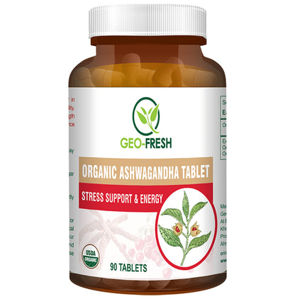 Geo Fresh Organic Ashwagandha 750mg Tablet - Classic Derma
