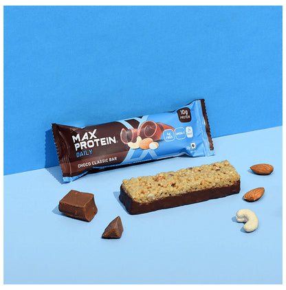 RiteBite Max Protein Daily 10 gm Protein Bar Choco Classic