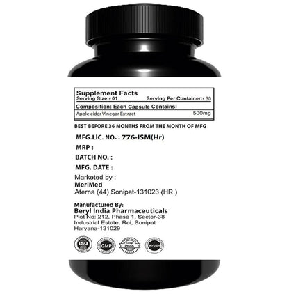 Merimed Apple Cider Vinegar Capsule