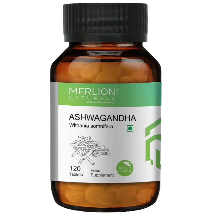 Merlion Naturals Ashwagandha 500mg Tablet - Classic Derma