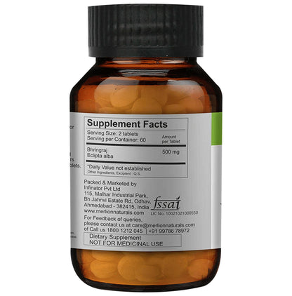 Merlion Naturals Bhringraj 500mg Tablet