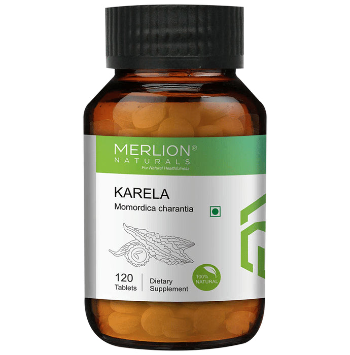 Merlion Naturals Karela 500mg Tablet - Classic Derma